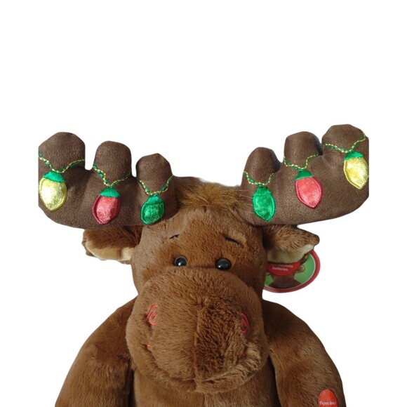 Limited Edition Hal Holiday Moose Collectifriend Build A Bear Lights Up - Picture 2 of 9